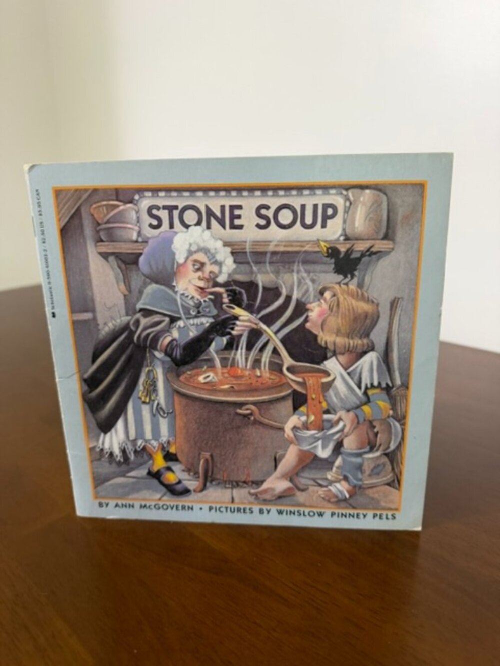 Vintage Scholastic Stone Soup Book Ann McGovern Classic Kids Paperback Folktale